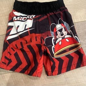 DISNEY BOYS MICKEY MOUSE SWIM SHORTS TRUNKS 3T